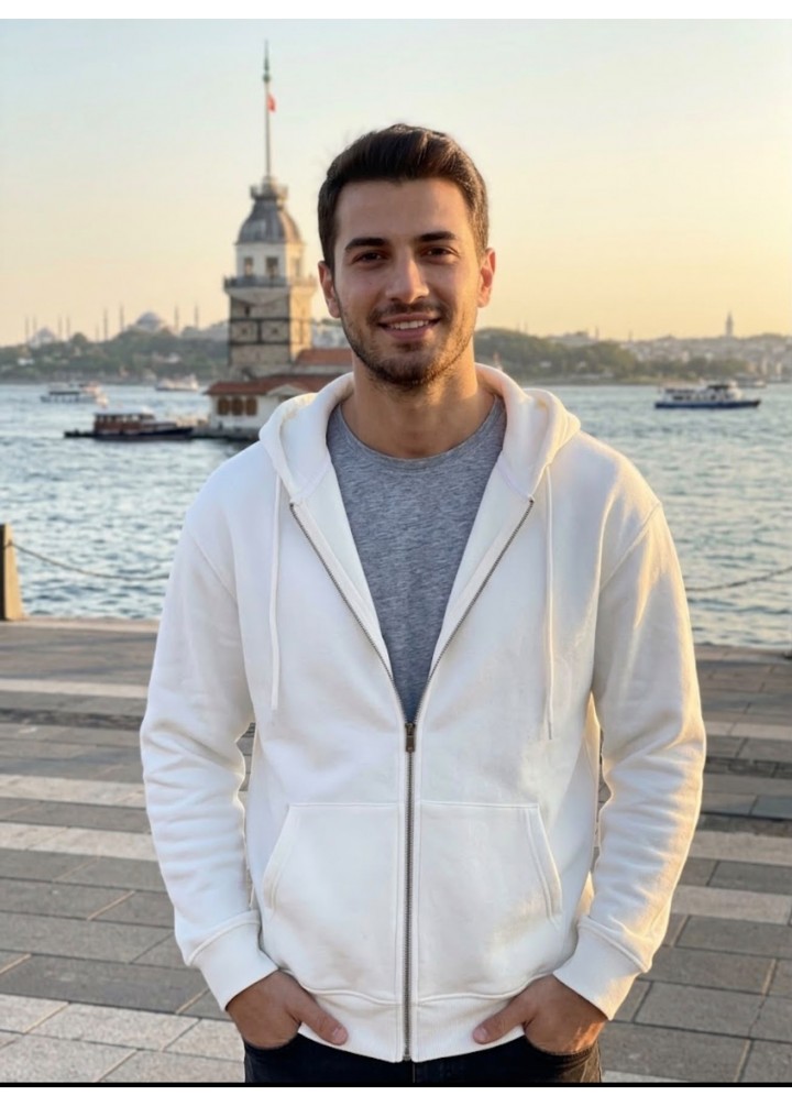 BEYAZ 3 İPLİK ŞARDONLU HIRKA
