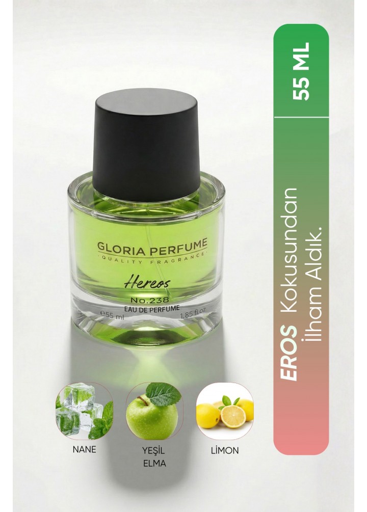 238 Hereos 55 ml Edp Erkek Parfüm