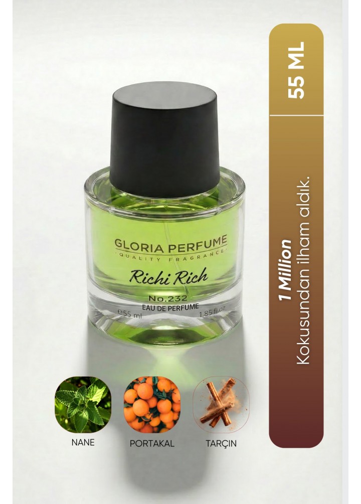 232 Richi Rich 55 ml Edp Erkek Parfüm